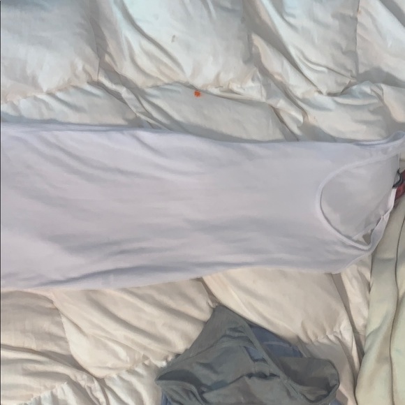 WHITE BODYCON DRESS - Picture 4 of 8